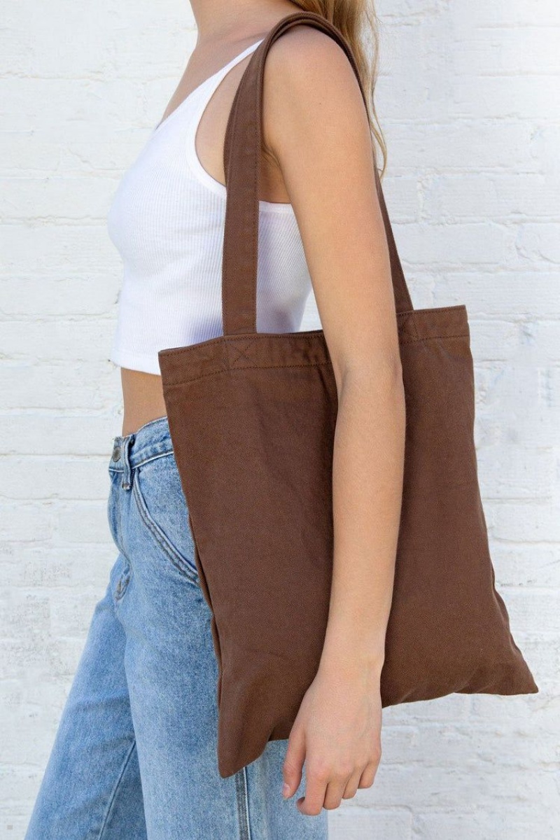 Sacs Fourre Tout Brandy Melville BM Marron | SCZ-09199000